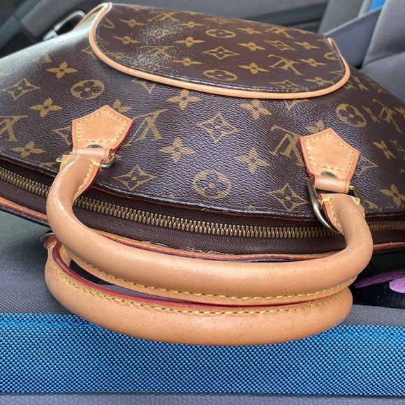 🌸NEW Vachetta💖Auth Louis Vuitton Ellipse tote MM - Picture 10 of 16